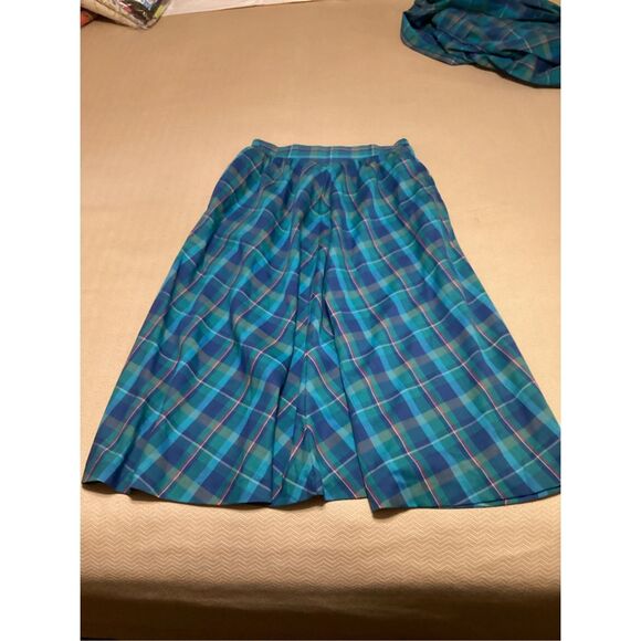 Vintage Plaid Skirt Set - Picture 8 of 14